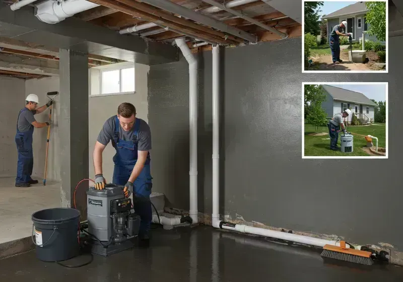 Basement Waterproofing and Flood Prevention process in California, MD